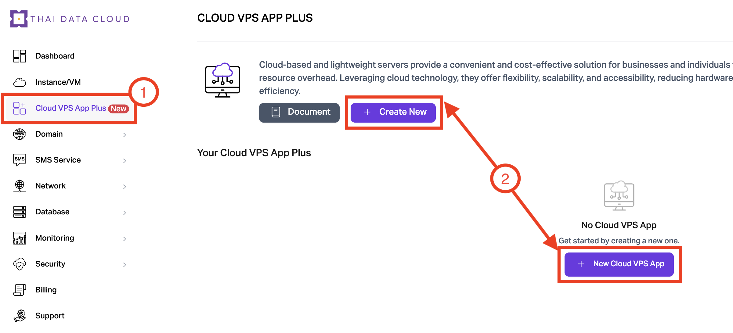 CLOUD VPS APP PLUS