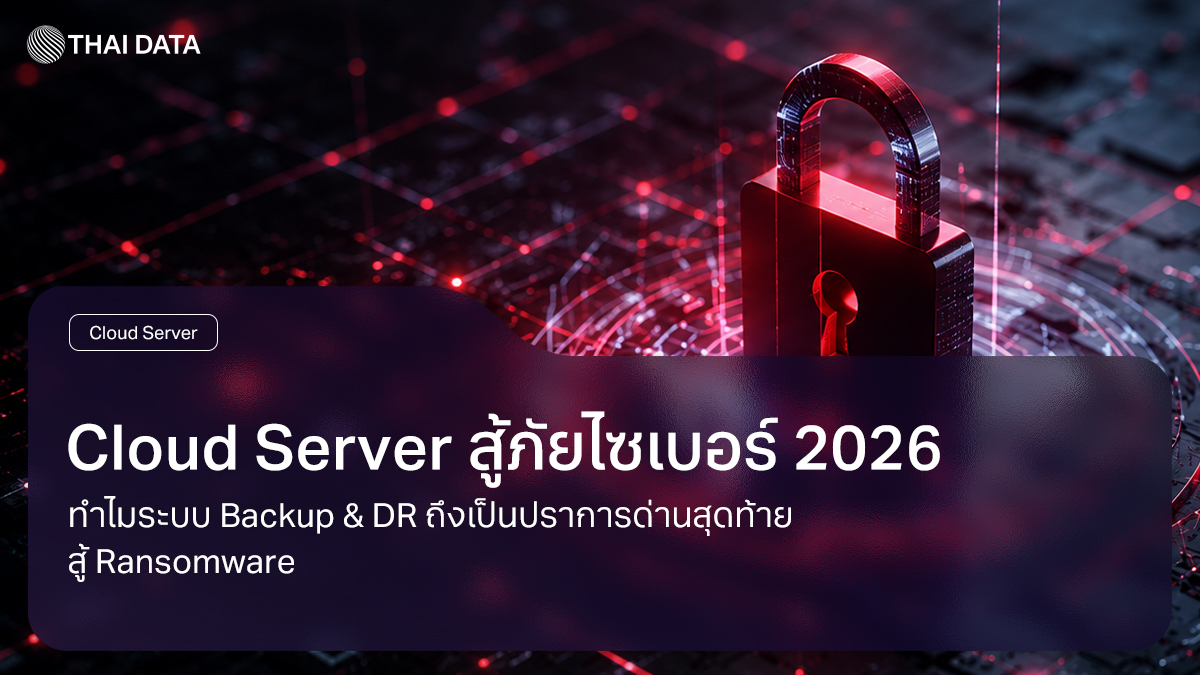 cloud server ransomware backup disaster recovery
